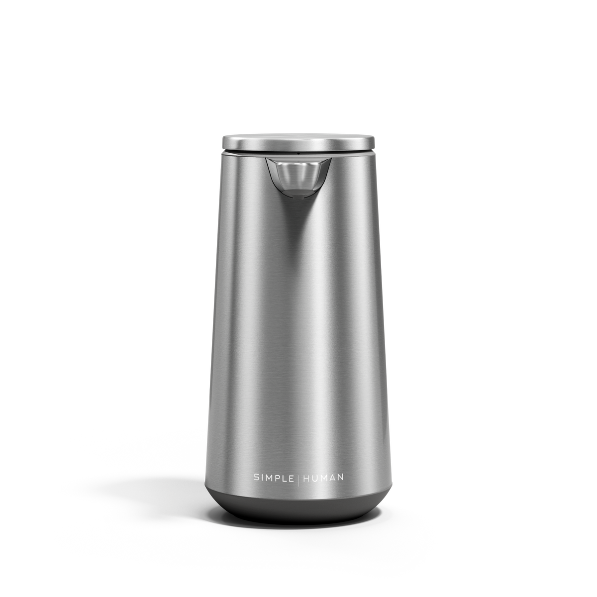 Simplehuman Sensor Pump Foam in Brushed Stainless Steel, touch-free operation, drip-free design